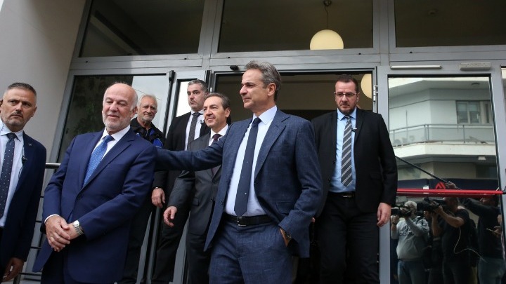 Κυριάκος Μητσοτάκης Πρωτοδικείο Περιστερίου